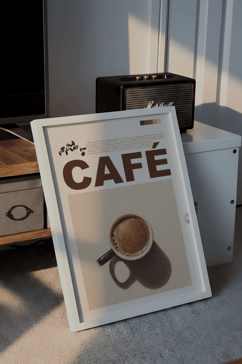 Coffee Abstract Art