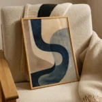 Contrasted Blue